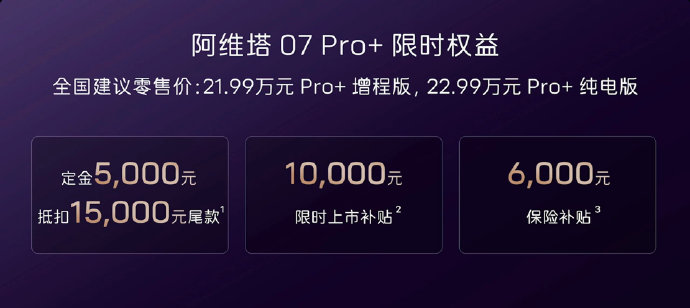 阿维塔华为智驾版的价格区间是多少？