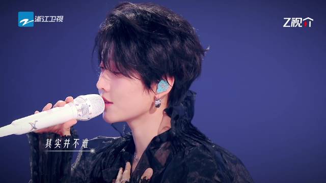 黄晓明刘雨昕合唱空白格，天赐的声音7留白动人