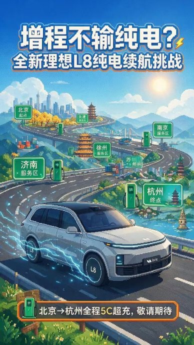 40万以上的车，理想L9的增程动力跑长途方便吗？