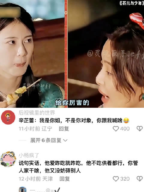 辛芷蕾：给你厉害的 赵昭仪 胡先煦 花儿与少年