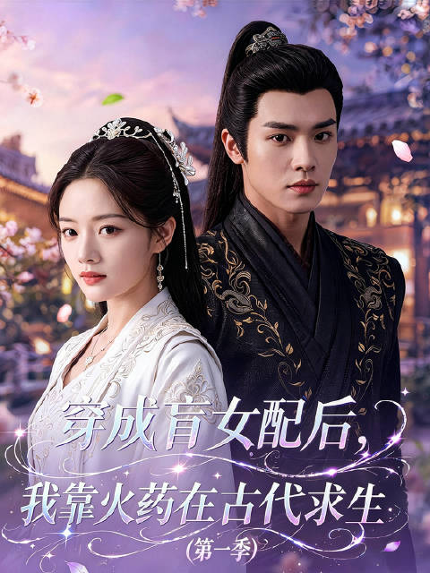 短剧·穿成盲女配后，我靠火药在古代求生第一季-第23集-现代少女乘车听书时意外被系统卷入时空漩涡，一朝穿越古风世界，成为