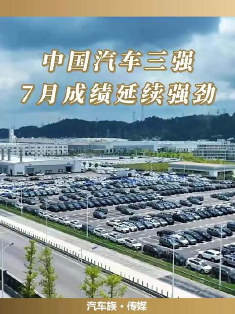 7月销量持续强劲，中国车企正在全球“攻城略地”