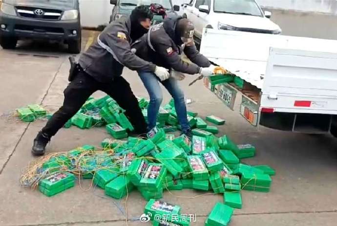 哈兰德头像惊现毒品包装，厄瓜多尔查获半吨可卡因