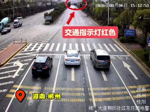 “小聪明”付出“大代价” 重型货车污损号牌闯红灯被查
