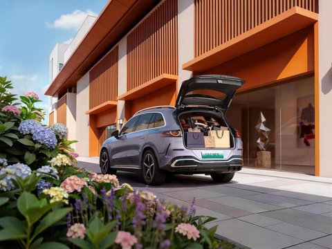 35万左右口碑最好的新能源SUV，奔驰GLC鎏金版是标杆