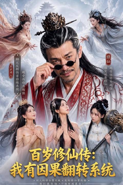 短剧·百岁修仙传：我有因果翻转系统-第48集- 一路奇遇不断，邂逅各大圣女，凭超凡智慧与系统助力，修为境界一路飙升。 
