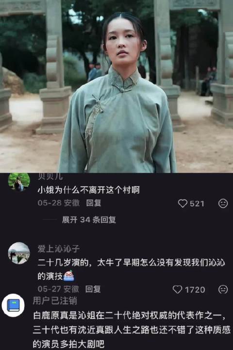 田小娥绝对是她在影视剧里最经典的高光角色之一｜白鹿原 李沁