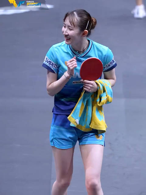 很难从早田希娜脸上抹去那灿烂的笑容