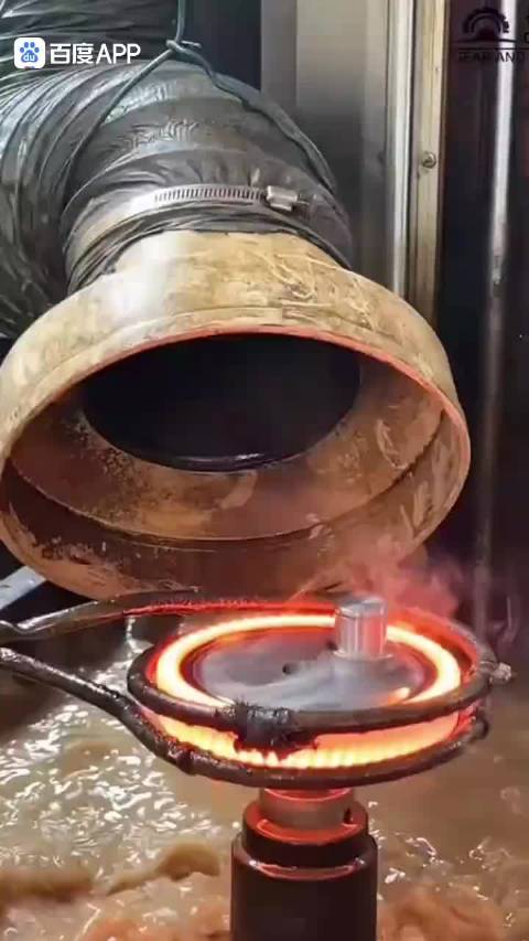 齿轮高频感应淬火提升齿面硬度实拍