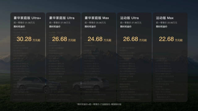 魏牌V8X大五座新旗舰上市，22.68万元起