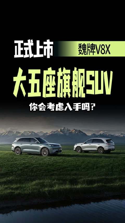 BBA降价保份额？魏牌V8X入局，大五座SUV该怎么选？