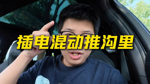 对不起了插电混动，虽然你很好，但更好的来了，我要把你推沟里