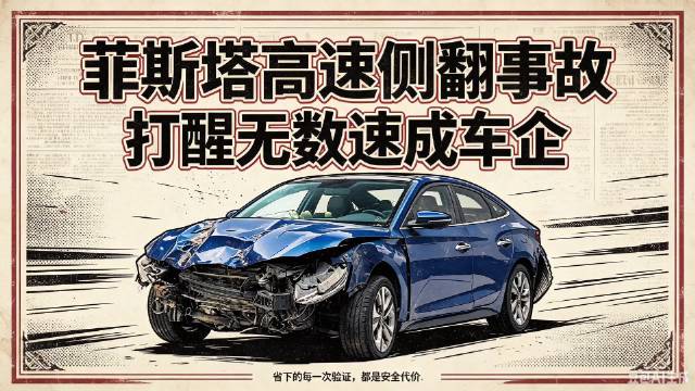 菲斯塔高速侧翻事故！打醒无数速成车企！