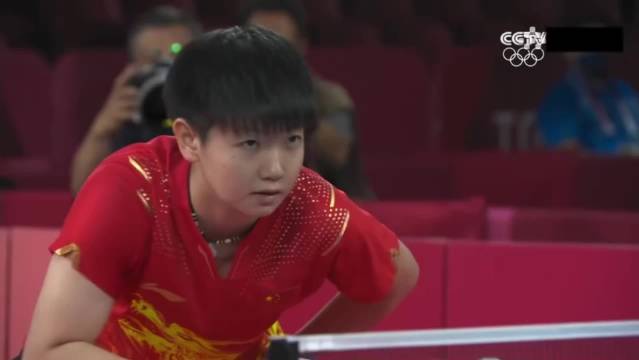 2020年东京奥运会女子团体决赛 孙颖莎3-1伊藤美诚精彩球