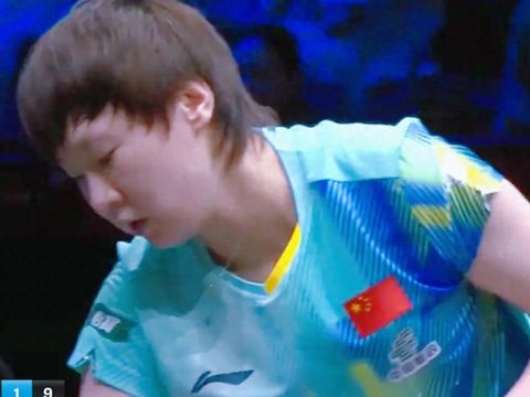 全程碾压不留情面！王曼昱4-0零封蒯曼，强势挺进决赛