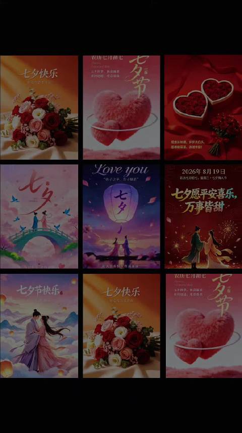 刘畊宏刘德华等超话发布七夕祝福，愿有情人终成眷属