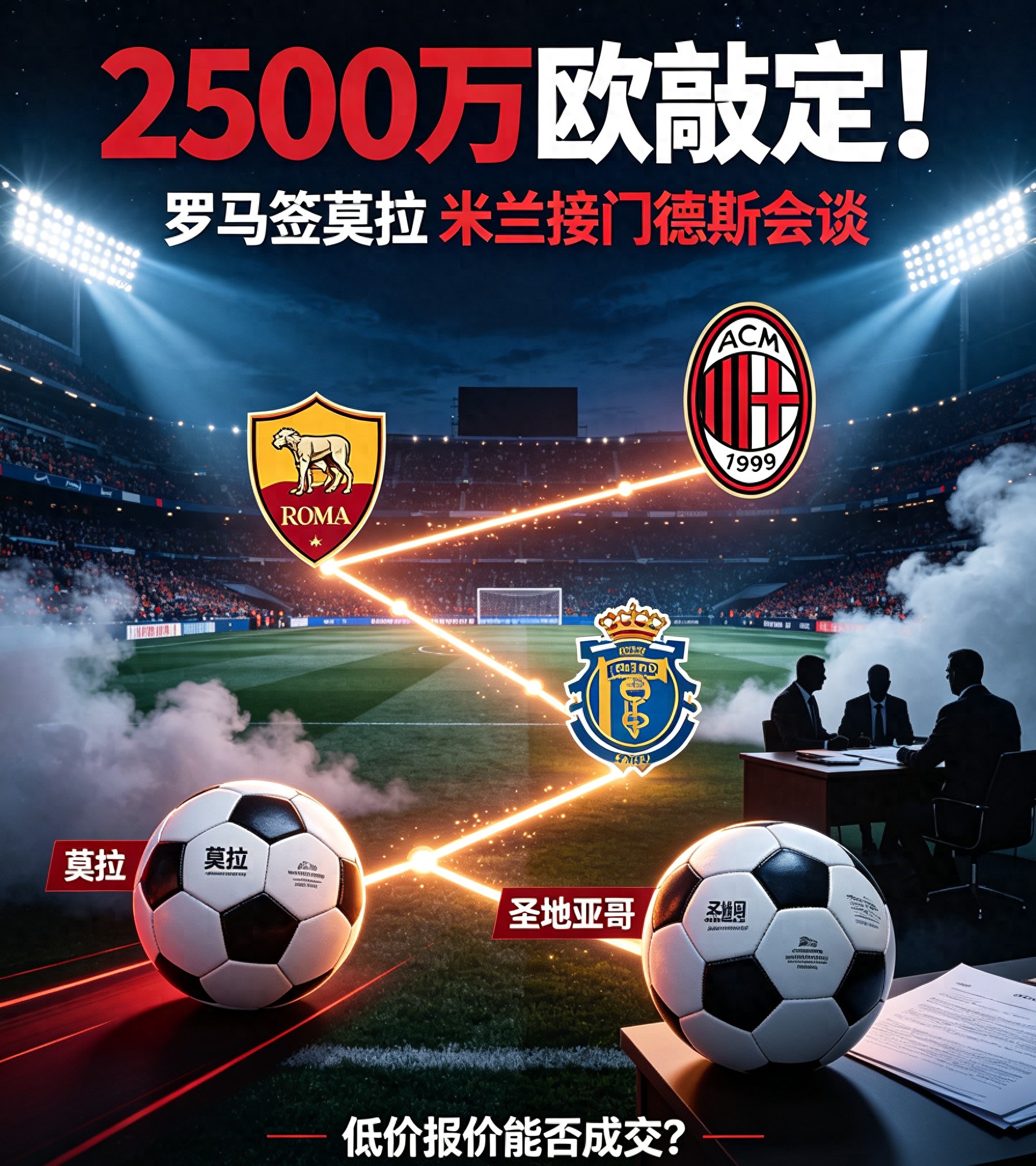 炸裂！罗马2500万敲定莫拉，波尔图卖莫拉拿到资金 低价挖米兰前锋