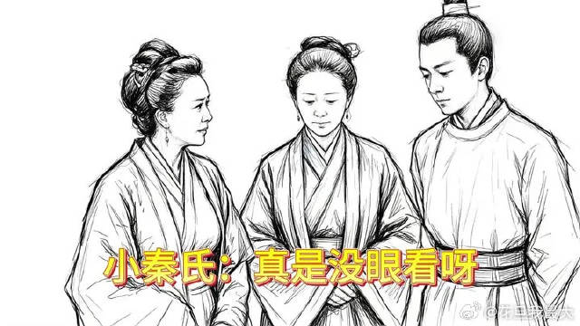 哈哈，廷炜好可爱，小秦氏的表情绝了
