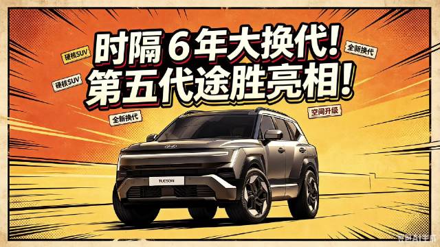 视频：时隔6年大换代！第五代途胜亮相！
