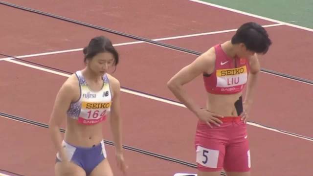 全运会冠军跨国挑战日本众多短跨名将 |100米栏 |吴艳妮