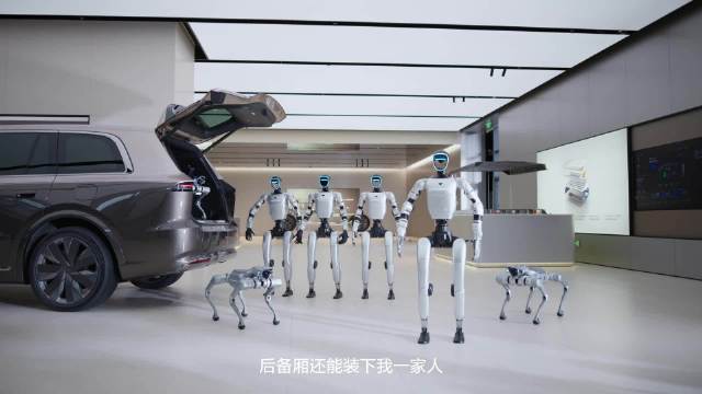 莫名触发了一个笑点：车里能装下您一家人，后备箱还能装下我一家人