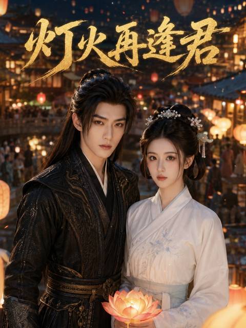 短剧·灯火再逢君-第8集-镇北将军魏璟在叛军胁迫下，为报恩情救了寡嫂顾望舒，竟将匕首塞给发妻陆婉婉，弃她于绝境。陆婉婉心