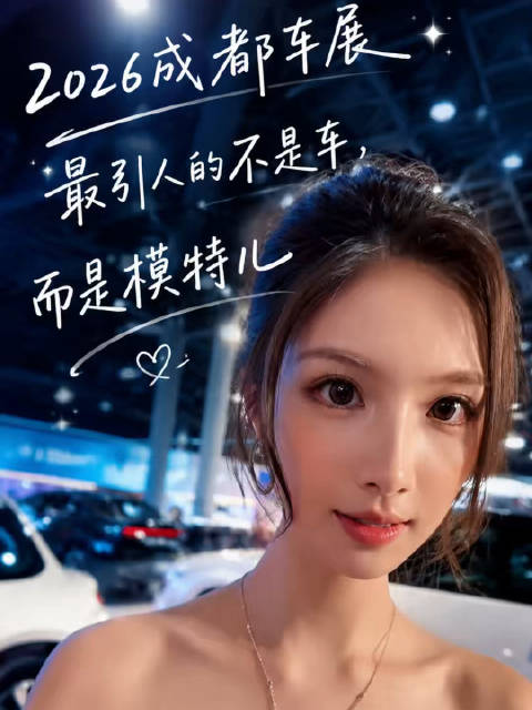 全球车展有个公开的秘密：最抢镜的往往不是车