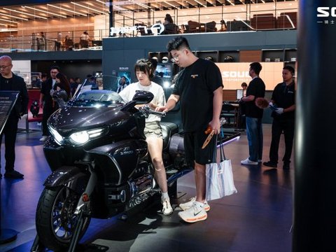 《一场汽车车展，一台长城灵魂摩托的C位亮相》