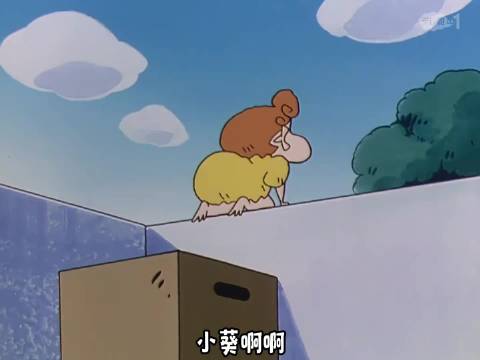 蜡笔小新：小新为了拯救小葵意外摔断了腿