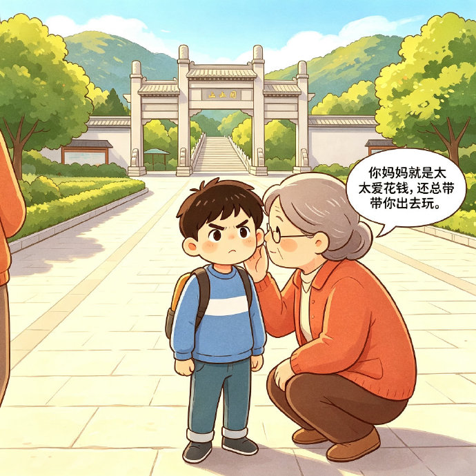 孩子用妈妈教的道理回怼奶奶,网友怎么看? 孩子用妈妈教的道理回怼奶奶,网友怎么看?