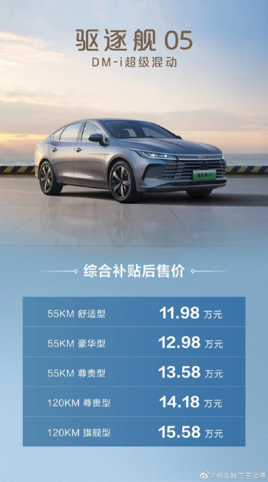 驱逐舰05的官方售价包含哪些费用？