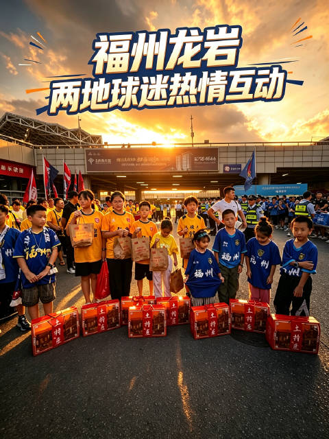 福州龙岩两地球迷热情互动