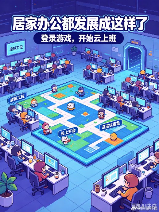 居家办公变游戏?Cutfruit虚拟办公室爆火 居家办公变游戏?Cutfruit虚拟办公室爆火