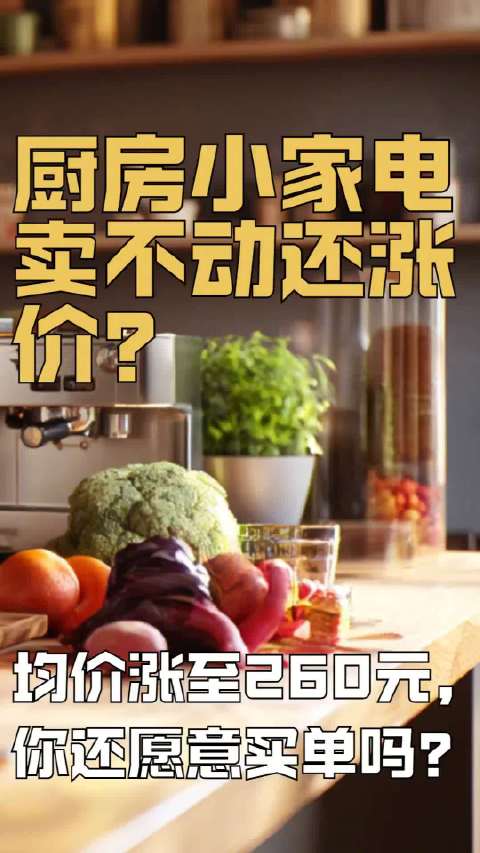 厨房小家电均价涨至260元，你还愿意买单吗？
