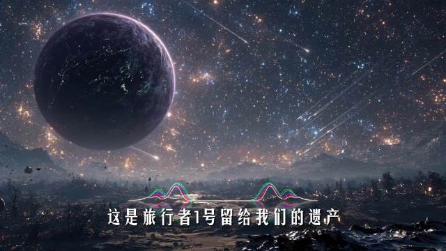 旅行者1号最终归宿，安静漂流书写史诗