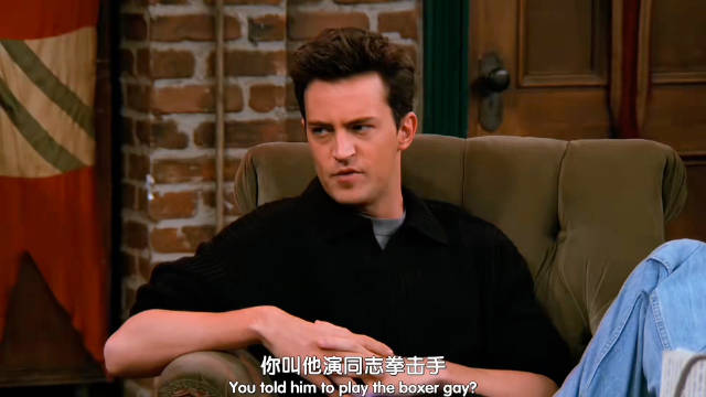 好帅好帅的一张脸，特别喜欢钱德勒这个角色