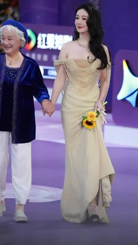 杨紫你美…好温婉的造型哦看得我想叫妈咪