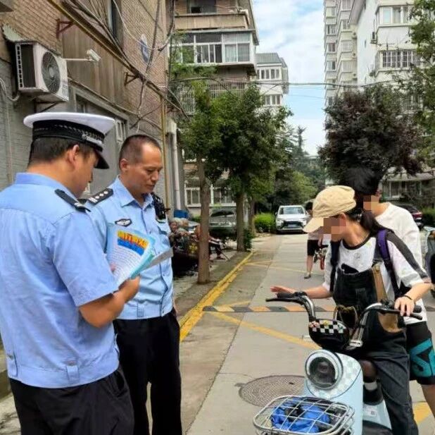西安推进摩托车电动车百日整治行动