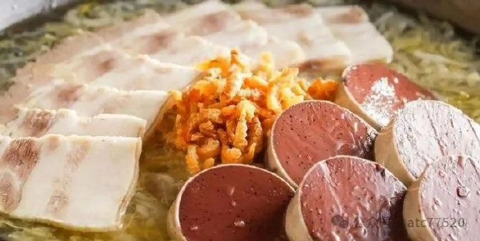 酸菜白肉血肠东北特色