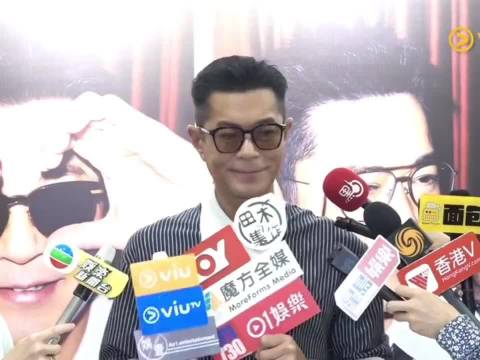 古天乐感谢张国荣并与刘德华私下吃饭