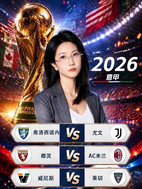 弗洛西诺内vs尤文图斯 都灵vsAC米兰 威尼斯vs莱切