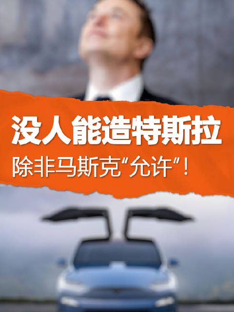 没人能造特斯拉，除非马斯克允许！