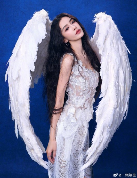 粉丝对Angelababy天使造型的评论主要集中在哪些方面 粉丝对Angelababy天使造型的评论主要集中在哪些方面
