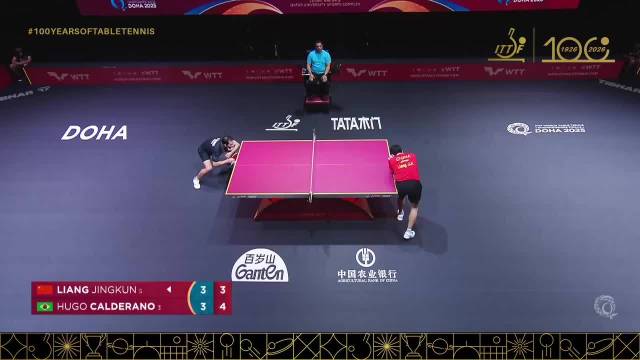 ITTF回顾多哈世乒赛梁靖崑雨果神仙回合