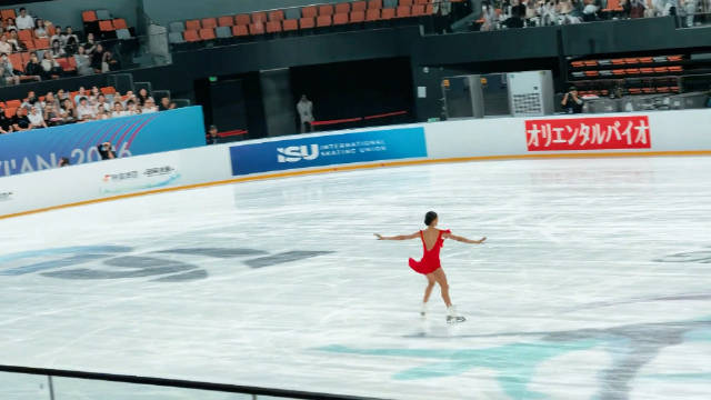 JGP西安站花滑摩卡一战封神…