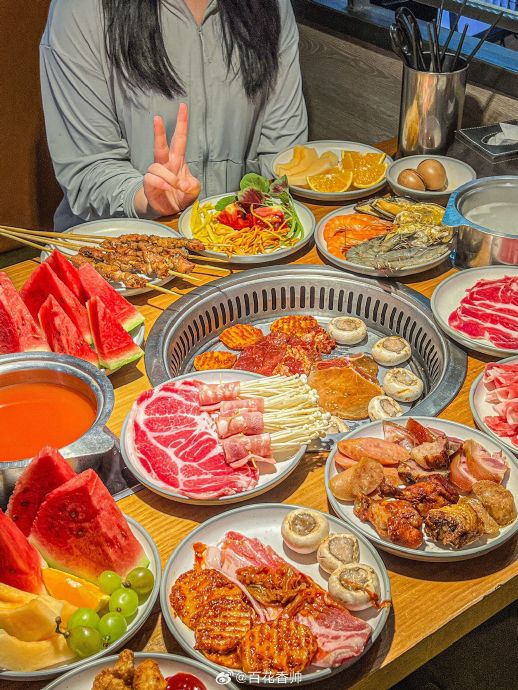 人均 150 的自助餐厅