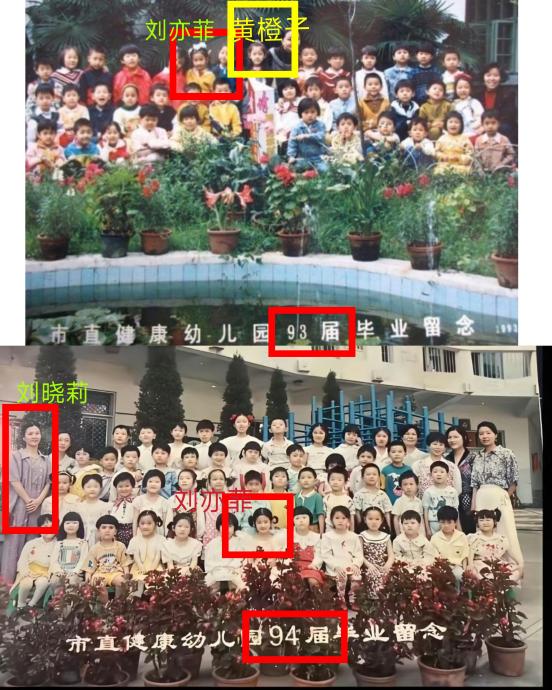 刘亦菲幼儿园旧照曝光，高颅顶天生自带