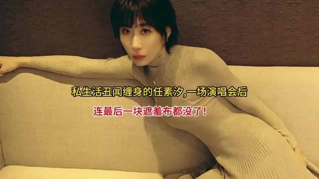 任素汐深陷私生活风波，演唱会落幕之际，所有体面悄然退场