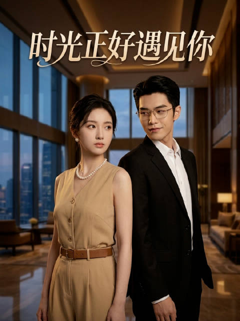 短剧·时光正好遇见你-第95集-桑晚因一场意外乌龙与沈斫年闪婚领证。在商战与情场的双重博弈下，桑晚雷厉风行重掌酒店大权。