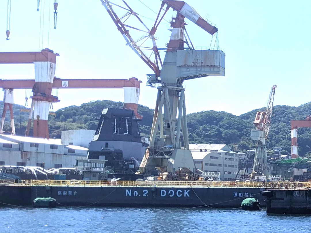 日本宙斯盾搭载舰建造进展迅速 日本宙斯盾搭载舰建造进展迅速